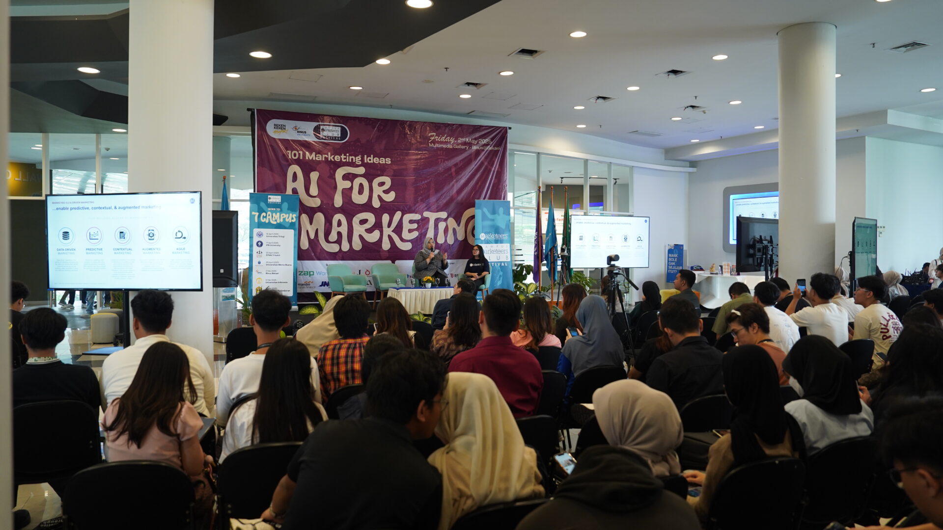 BINUS Festival @Bekasi Even Semester 2025 – Seminar 101 Marketing Ideas