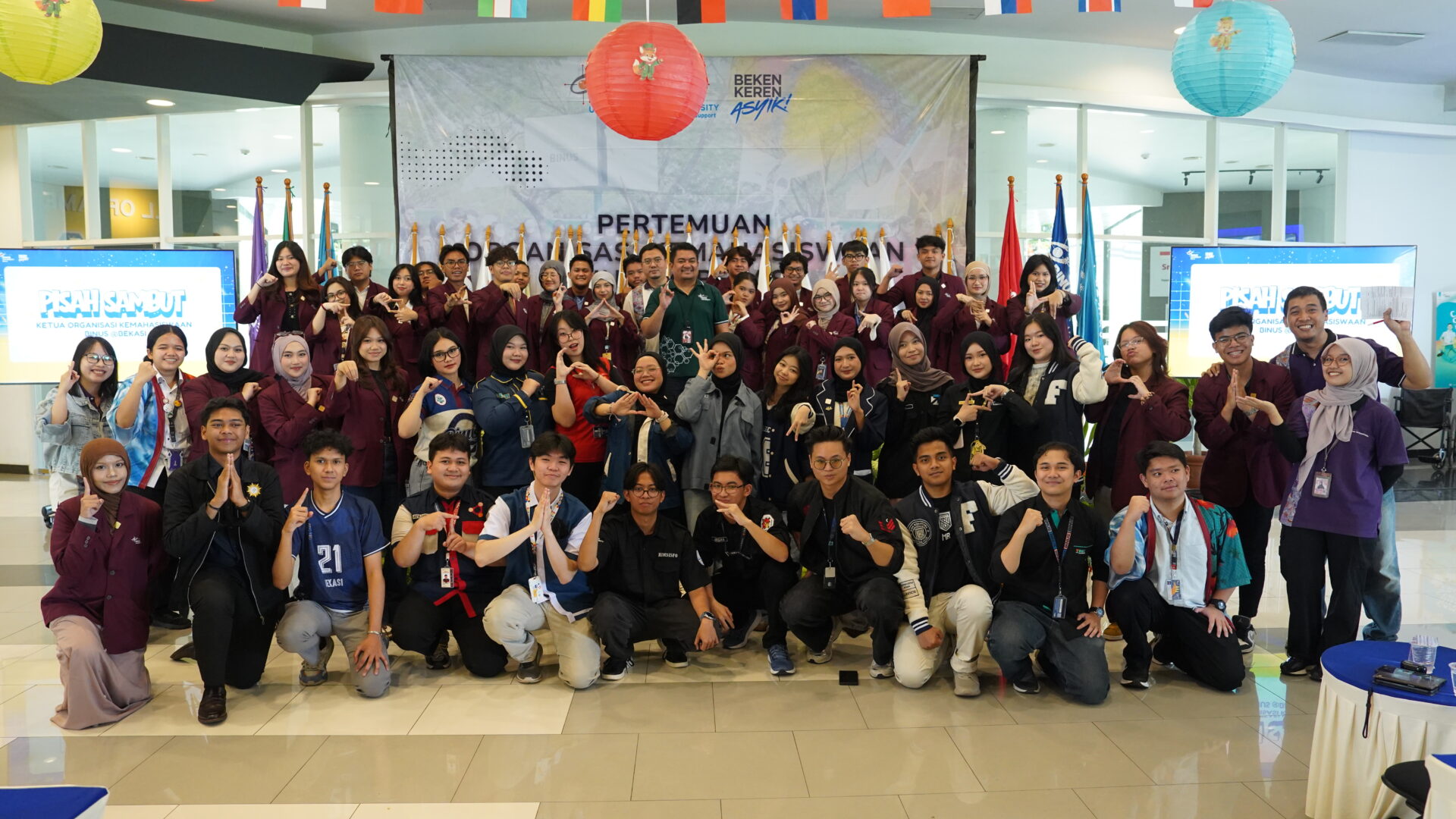 Pisah-Sambut Ketua Organisasi Kemahasiswaan Binus @Bekasi 2025/2026 & 2026/2027