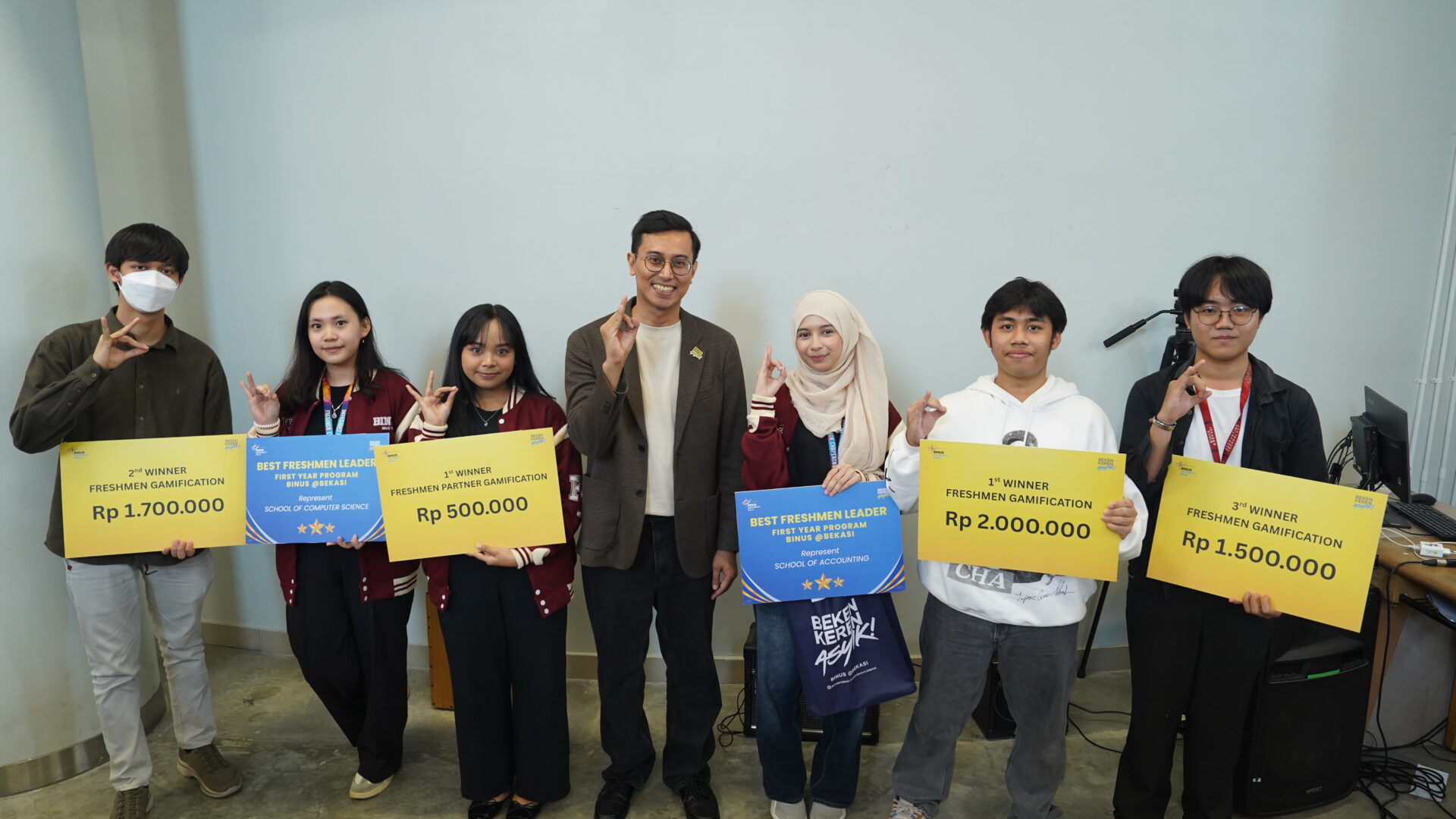 Freshmen Day B2029 Binus @Bekasi