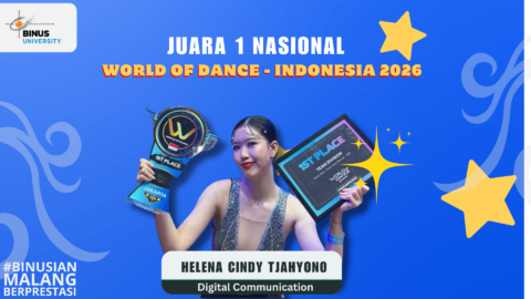 Mahasiswa Digital Communication BINUS Malang Raih Juara 1 di World Of Dance – Indonesia 2026