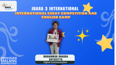 Berani Go International- Mahasiswa Digital Communication  Raih Juara 3 di Ajang Internasional di Thailand