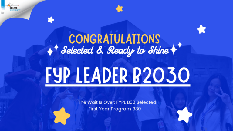 FYPL B30 Selected and Ready to Shine