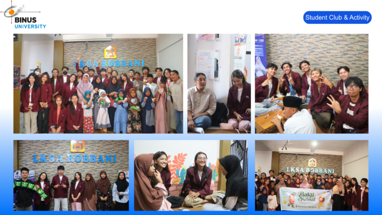 Lebih dari Sekadar Bakti Sosial: Dharma in Action KMH BINUS Malang Bangun Empati dan Kebersamaan