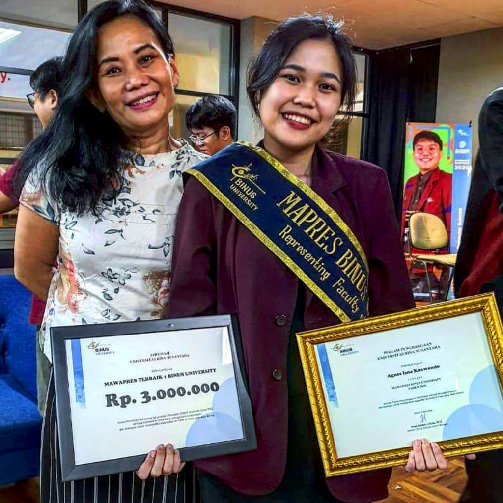 Mahasiswa Berprestasi (MAWAPRES) BINUS University 2020 – Student