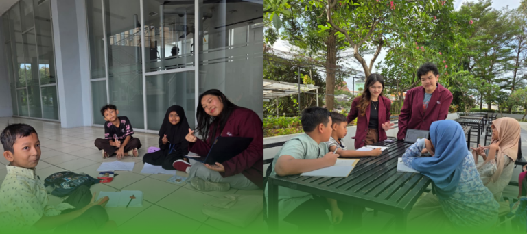 BINUS Square Mengajar! Menyemai Ilmu, Menumbuhkan Harapan
