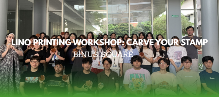 Mengukir Kreativitas Pasca-UTS: Keseruan Workshop Lino Printing “Carve Your Stamp”