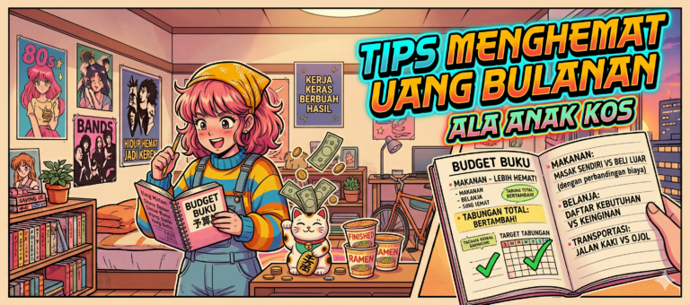 Tips Menghemat Uang Bulanan ala Anak Kos