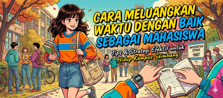 Cara Meluangkan Waktu dengan Baik sebagai Mahasiswa