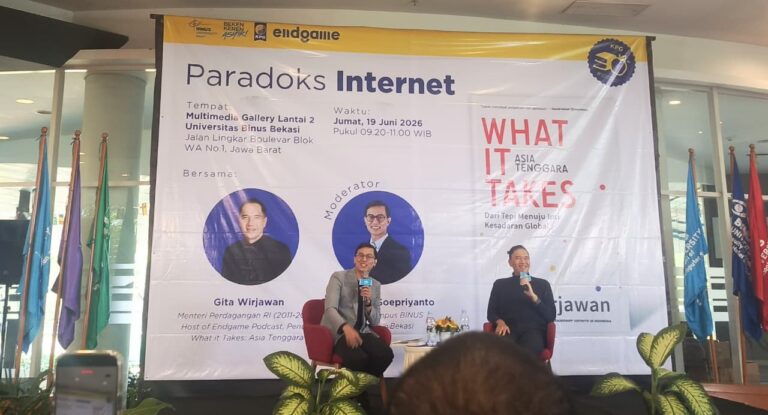 Diskusi Bersama Gita Wirjawan, Era Internet dan Paradoksnya