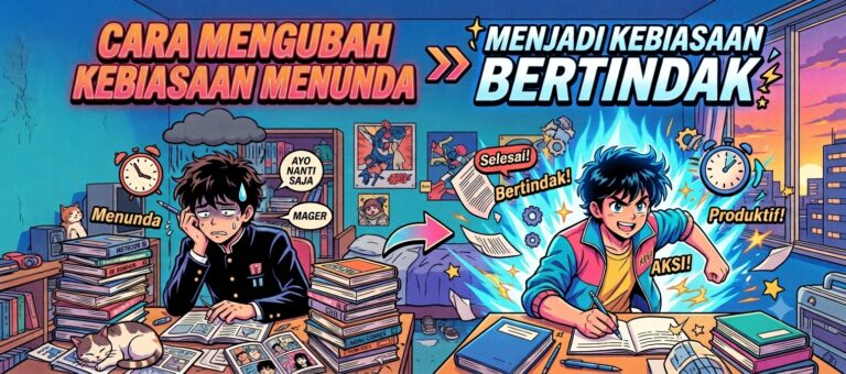 Cara Mengubah Kebiasaan Menunda Menjadi Kebiasaan Bertindak