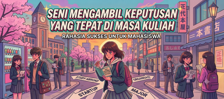 Seni Mengambil Keputusan yang Tepat di Masa Kuliah