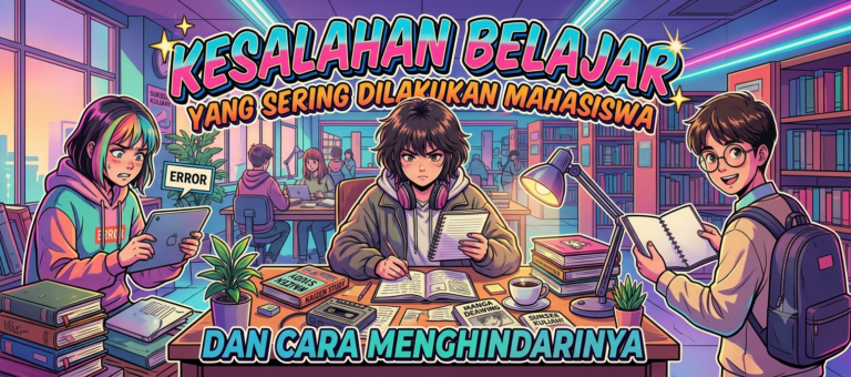 Kesalahan Belajar yang Sering Dilakukan Mahasiswa dan Cara Menghindarinya