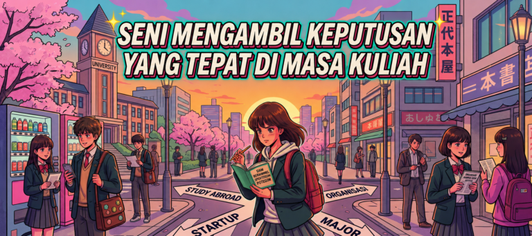 Seni Mengambil Keputusan yang Tepat di Masa Kuliah