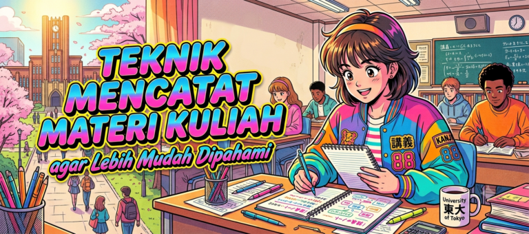 Teknik Mencatat Materi Kuliah agar Mudah Dipahami