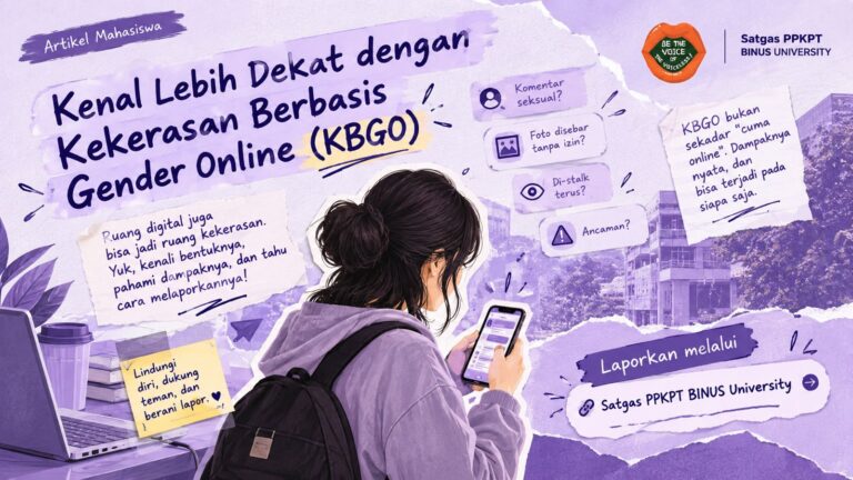 Kenal Lebih Dekat Dengan Kekerasan Berbasis Gender Online (KBGO)