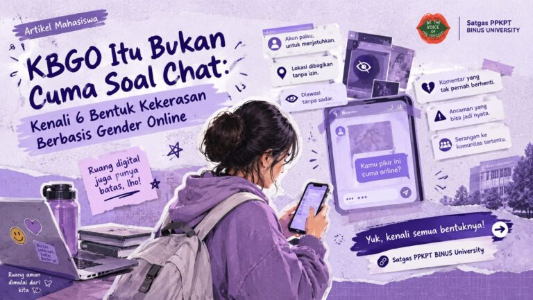 KBGO Bukan Hanya Chat, Kenali 6 Bentuk Kekerasan di Ruang Digital